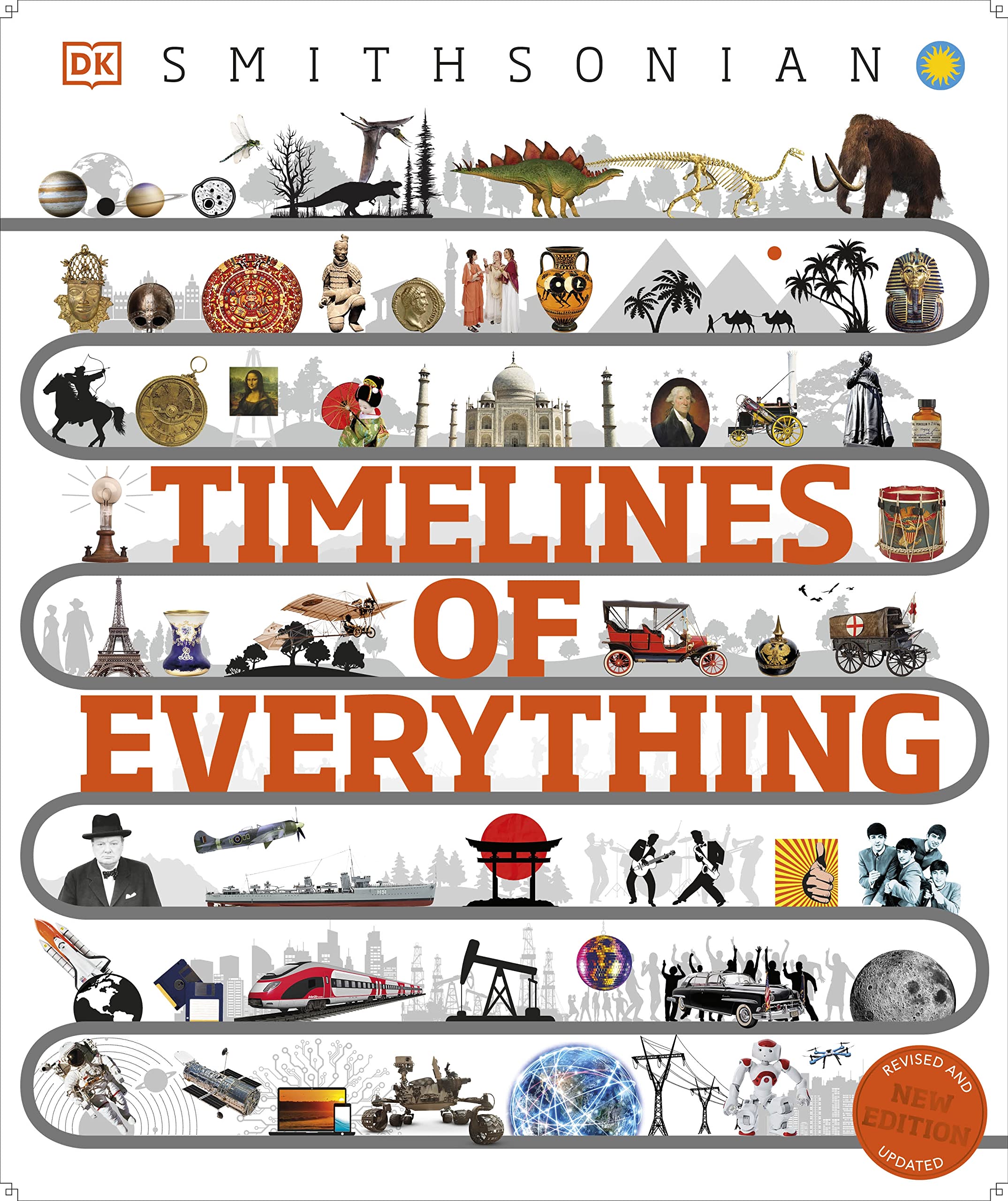 Timelines of Everything: From Woolly Mammoths to World Wars (DK Children's Timelines) Non-fiction
