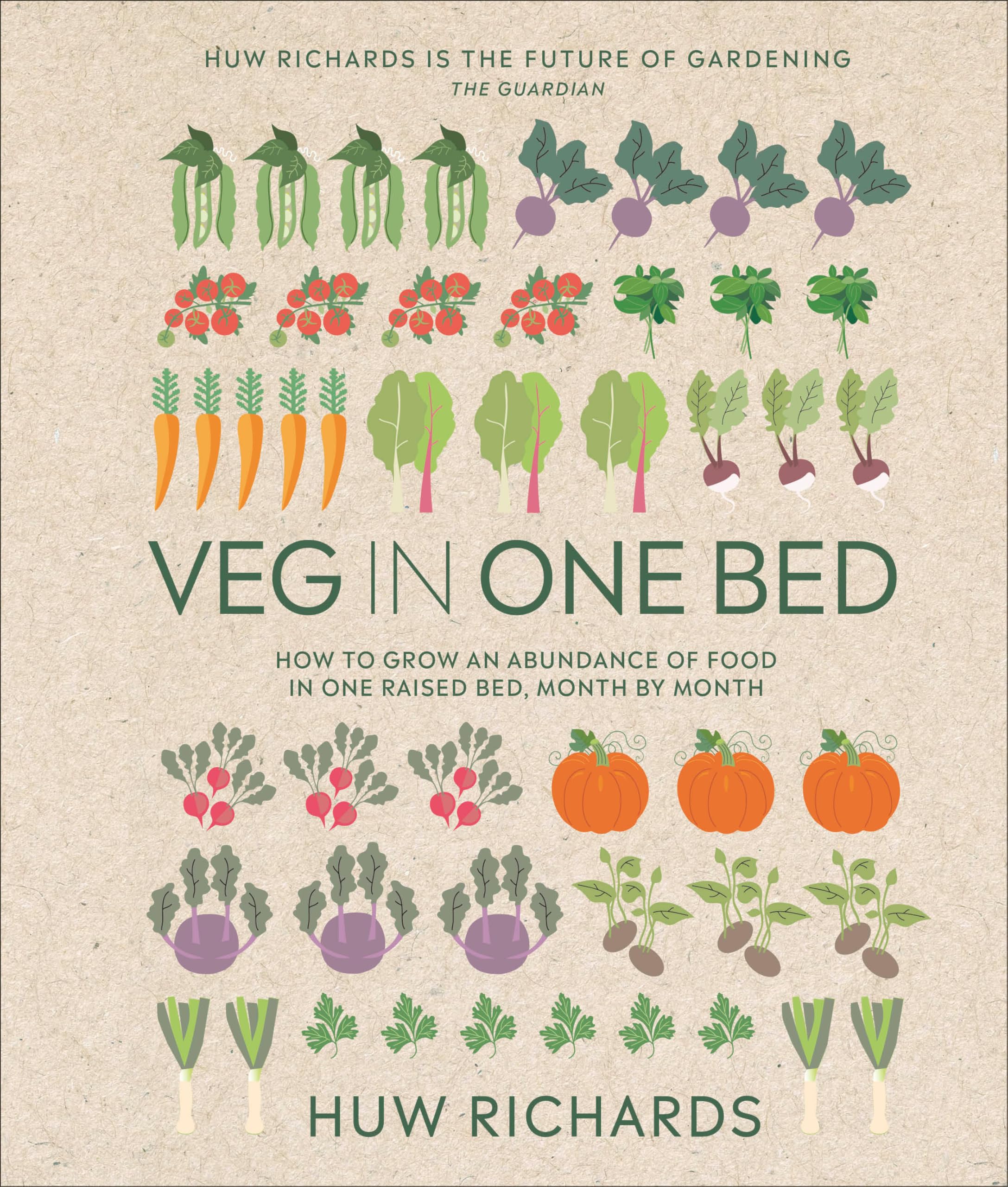 Veg in One Bed New Edition: How to Grow an Abundance of Food in One Raised Bed, Month by Month Garden & Plants