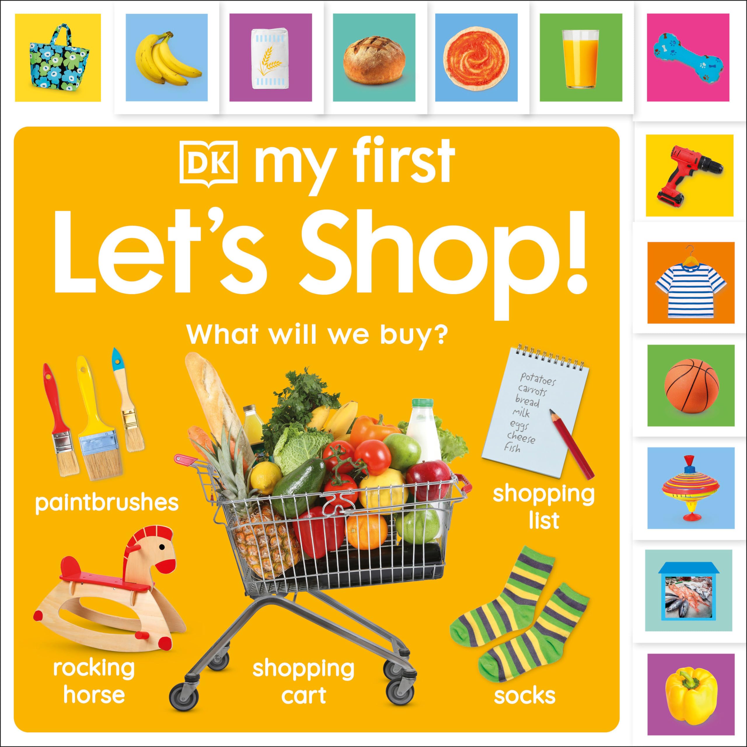 My First Let's Shop! What Shall We Buy?: What Will We Buy? (My First Tabbed Board Book) Parents & Children