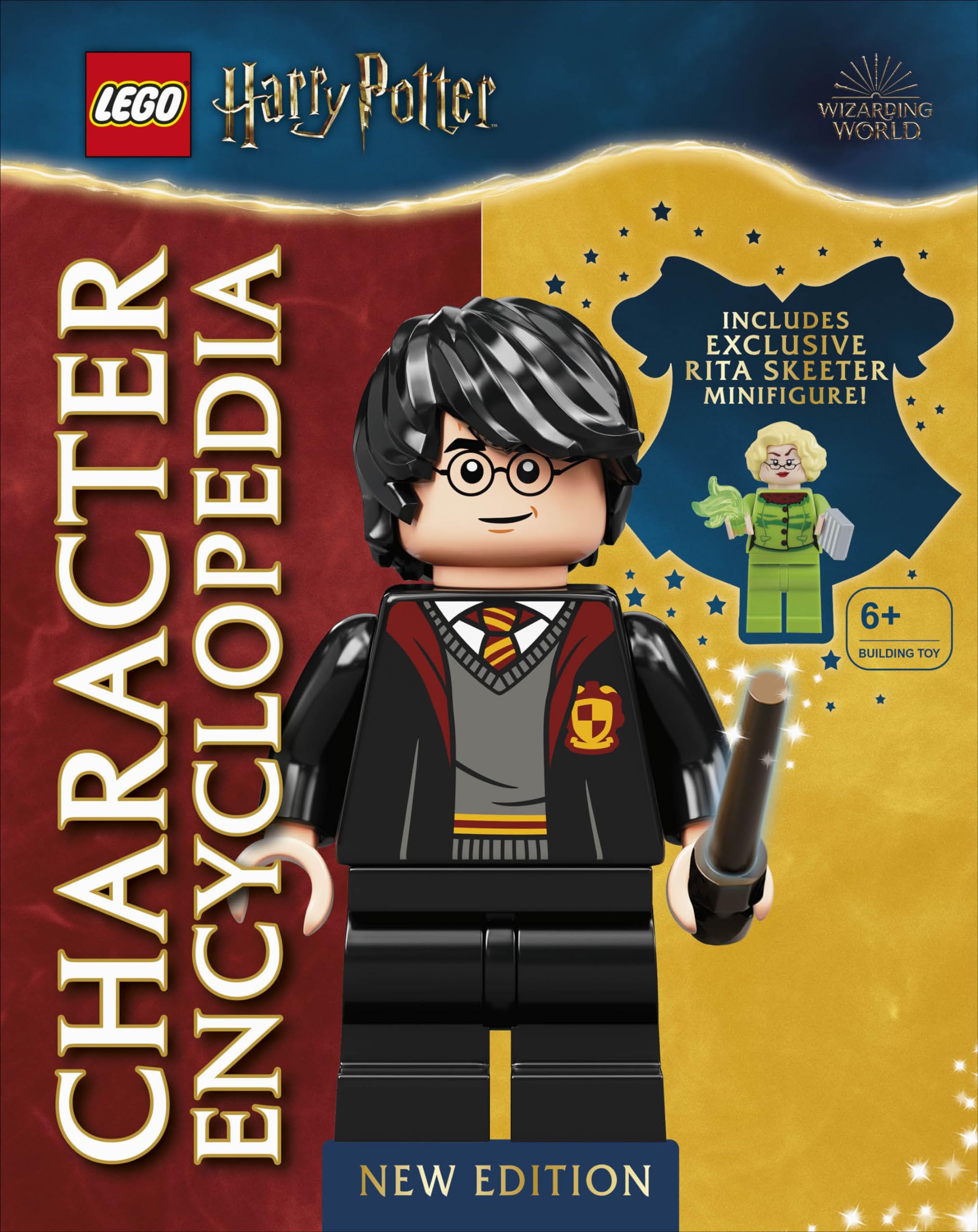 LEGO Harry Potter Character Encyclopedia New Edition: With Exclusive Rita Skeeter Minifigure Learning & Reference