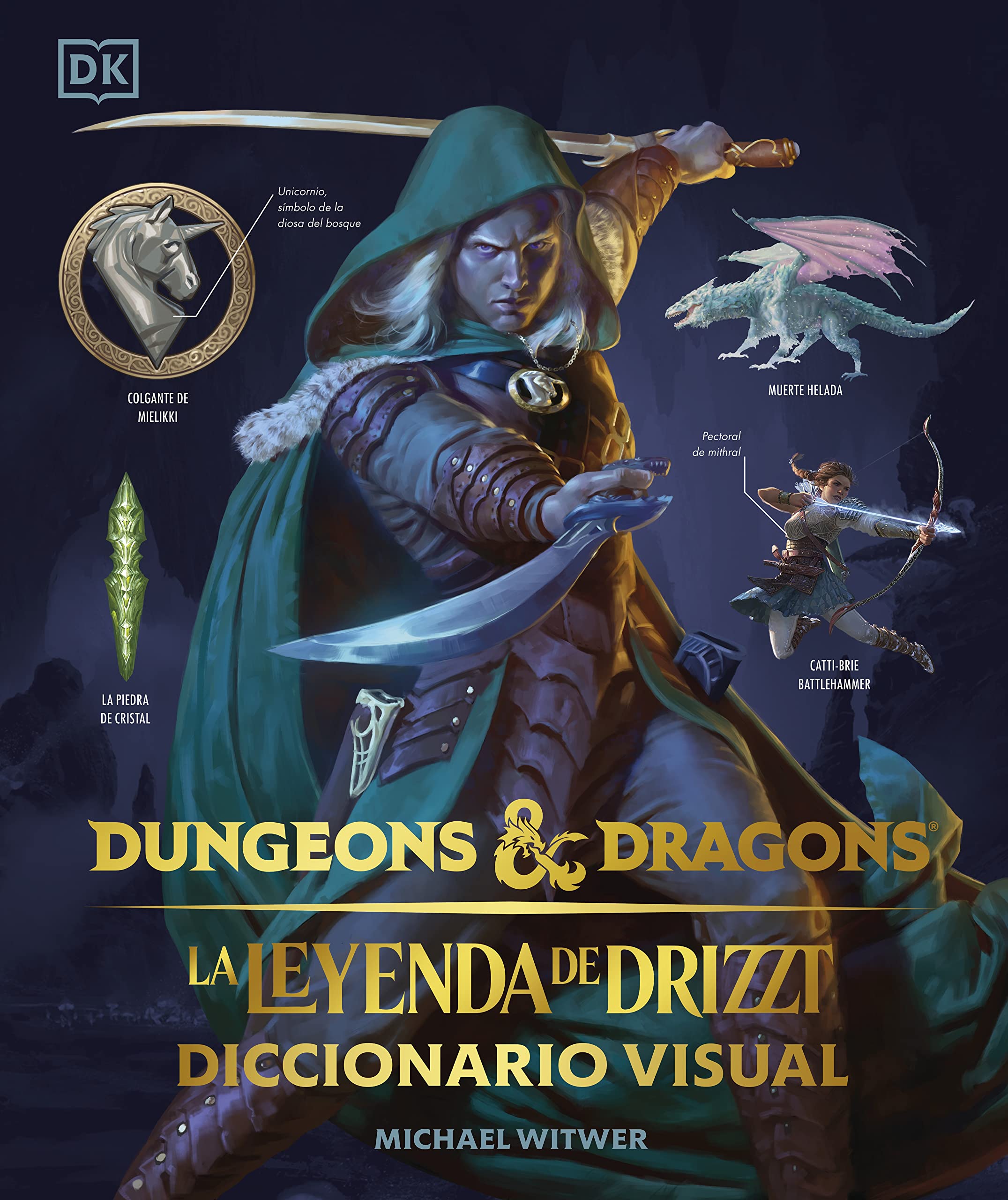 Dungeons & Dragons: La leyenda de Drizzt (The Legend of Drizzt): Diccionario visual Leisure & Fun