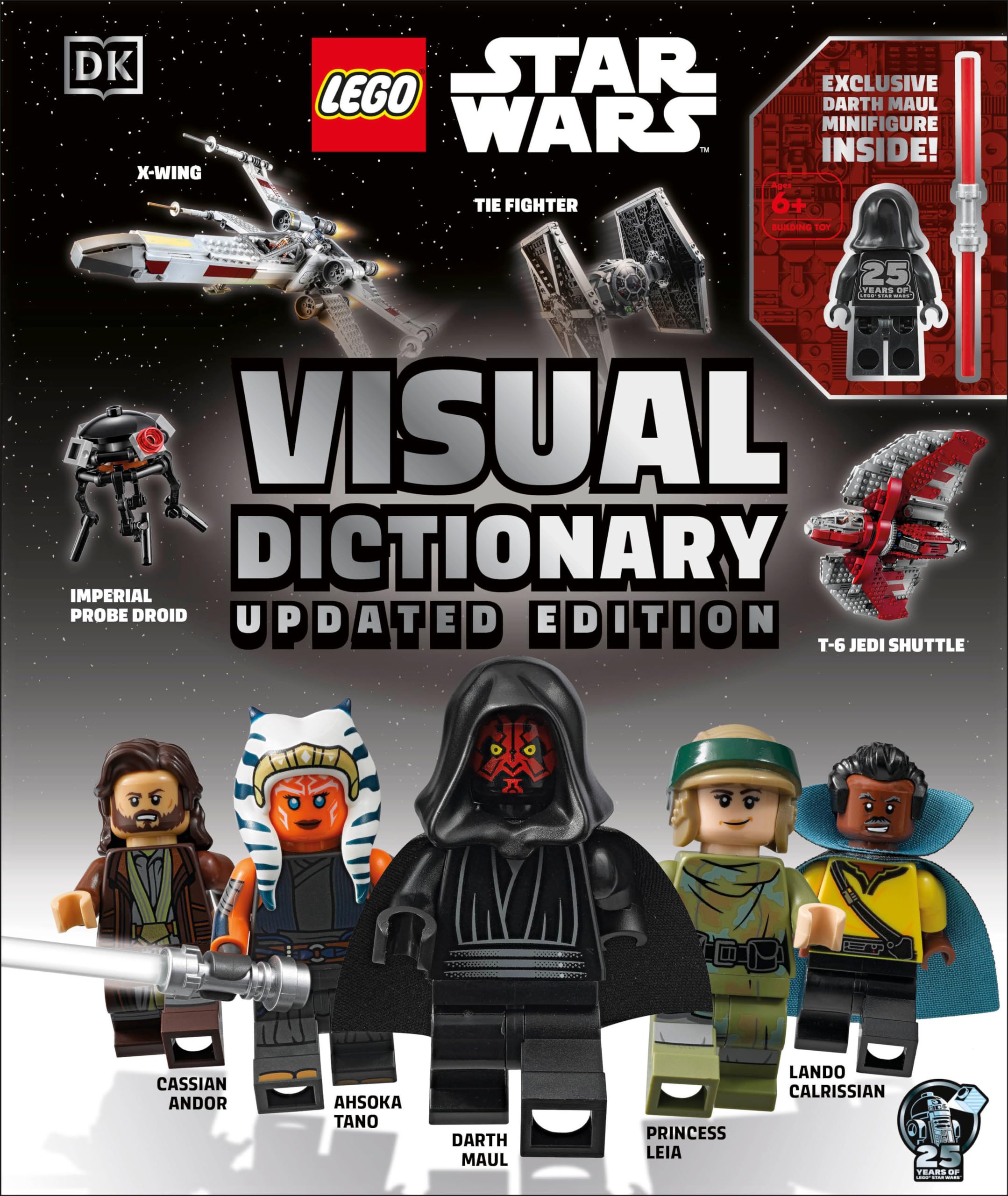 LEGO Star Wars Visual Dictionary Updated Edition: With Exclusive Star Wars Minifigure book