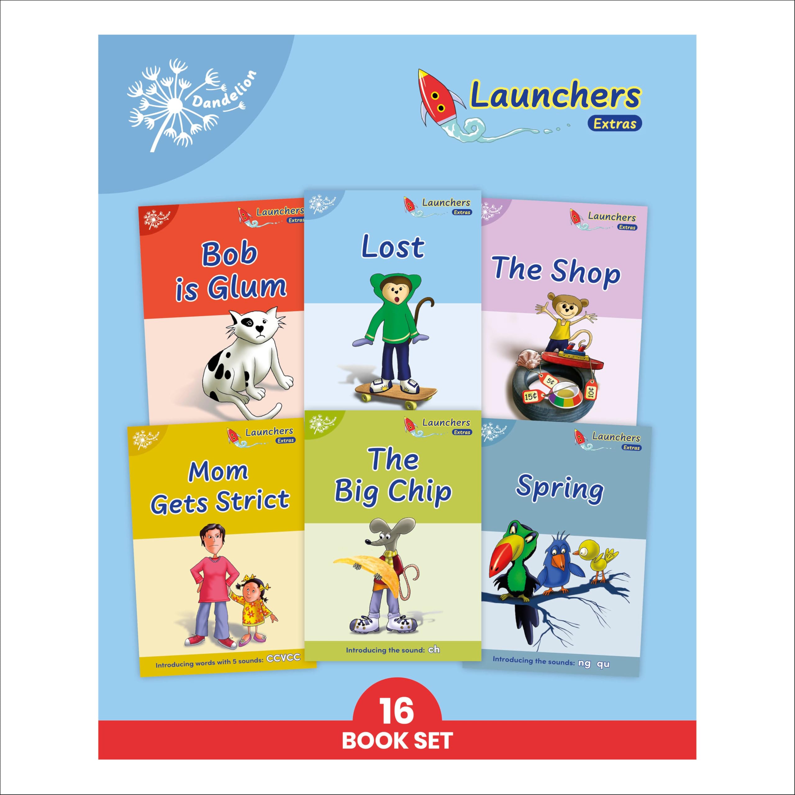 Phonic Books Dandelion Launchers Extras Stages 8-15 Lost (Blending 4 and 5 Sound Words, Two Letter Spellings ch, th, sh, ck, ng): Decodable Books for ... sh, ck, ng (Phonic Books Beginner Decodable) Novels & Short Stories