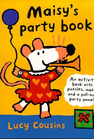 Maisy's party book: An activity book with puzzles, mazes and a pull-out game Novels & Short Stories
