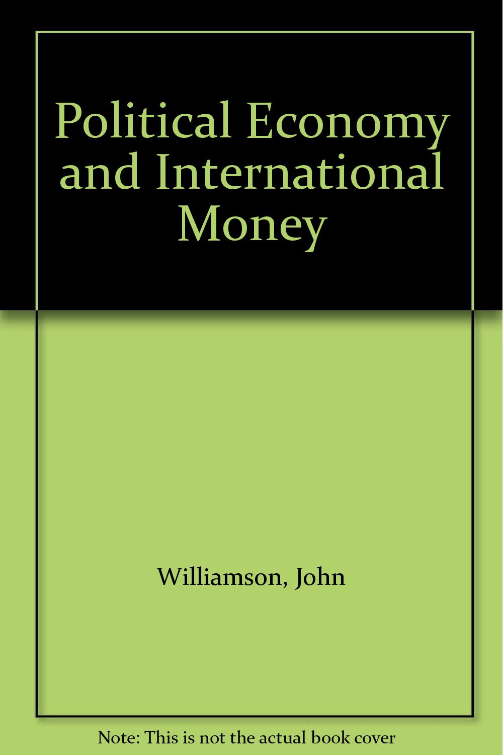 Political Economy and International Money Business, Finance & Career