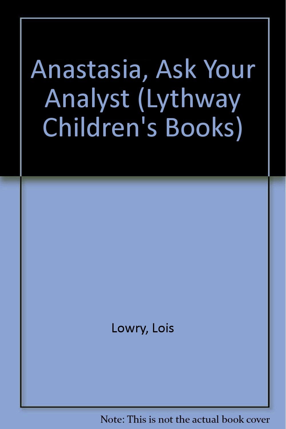 Anastasia, Ask Your Analyst (Lythway Children's Books) Novels & Short Stories
