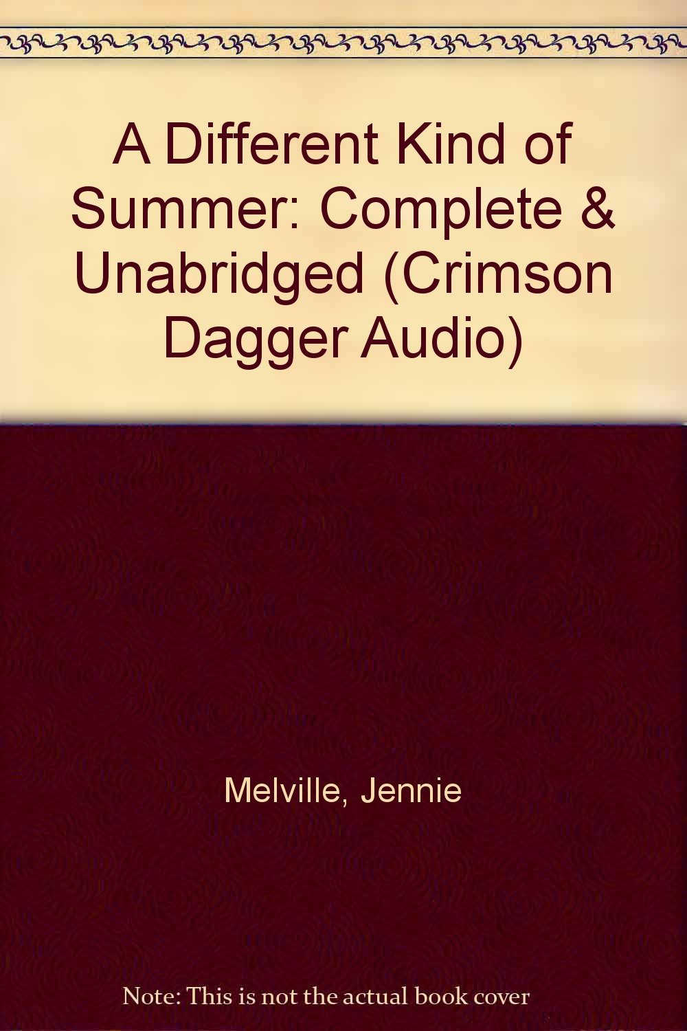 A Different Kind of Summer (Crimson Dagger Audio) Contemporary literature