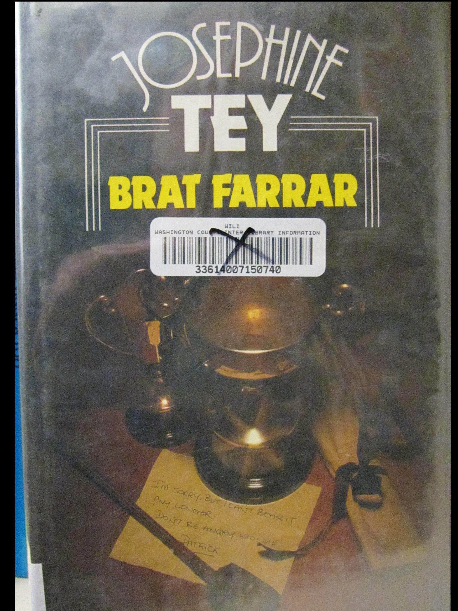Brat Farrar (New Portway Large Print Books) Contemporary literature