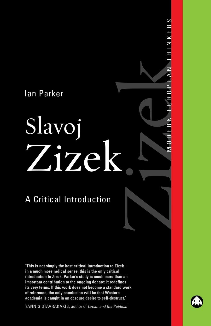Slavoj Zizek: A Critical Introduction (Modern European Thinkers) Philosophy