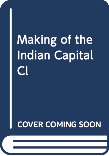 Making of the Indian Capital Cl Books