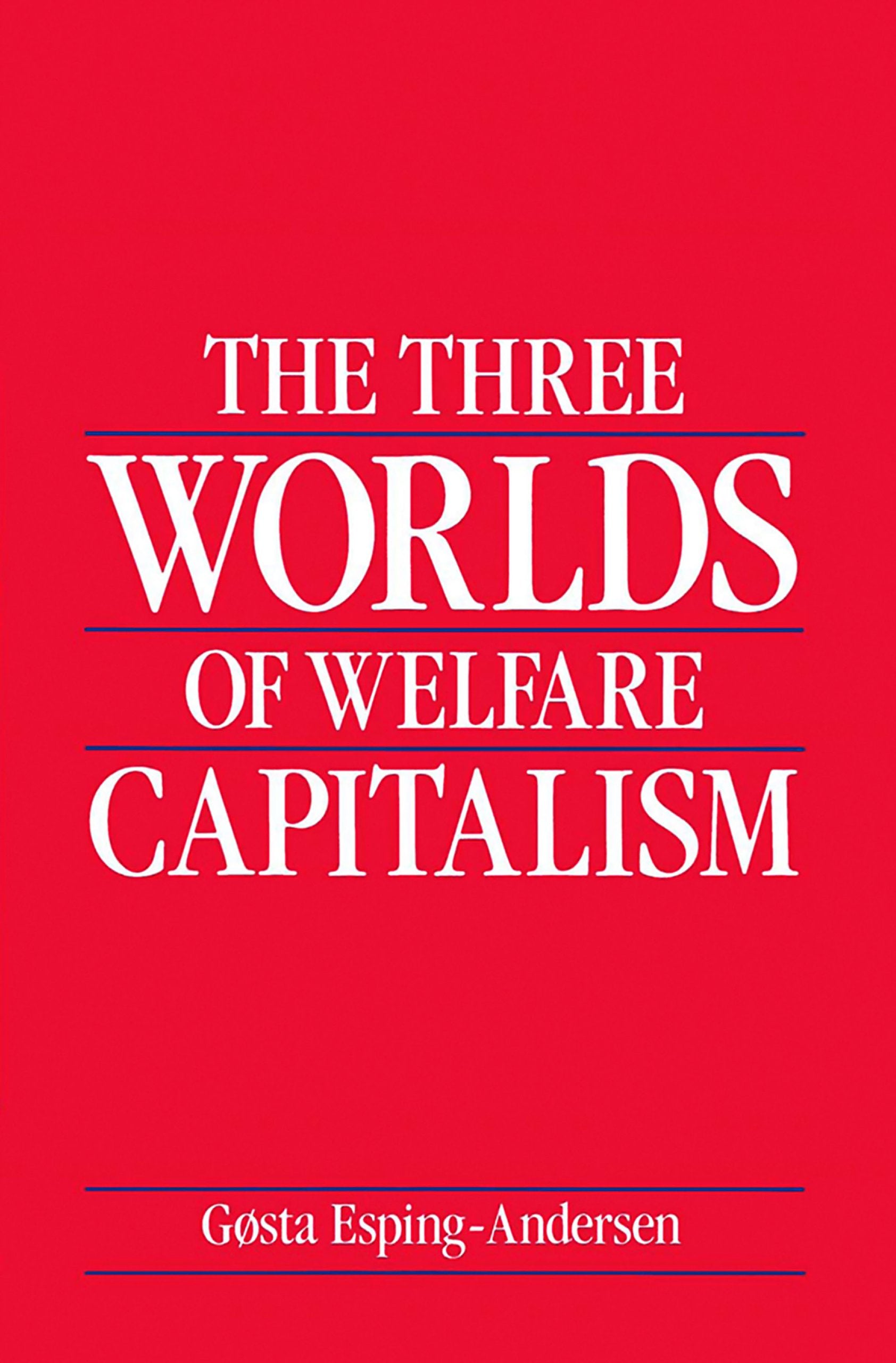 The Three Worlds of Welfare Capitalism Law