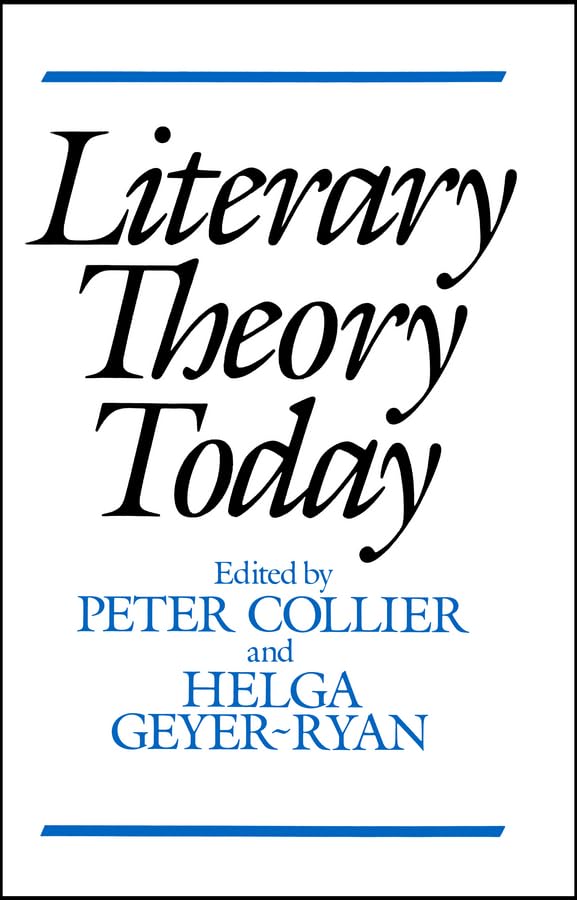 Product Image: Literary Theory Today