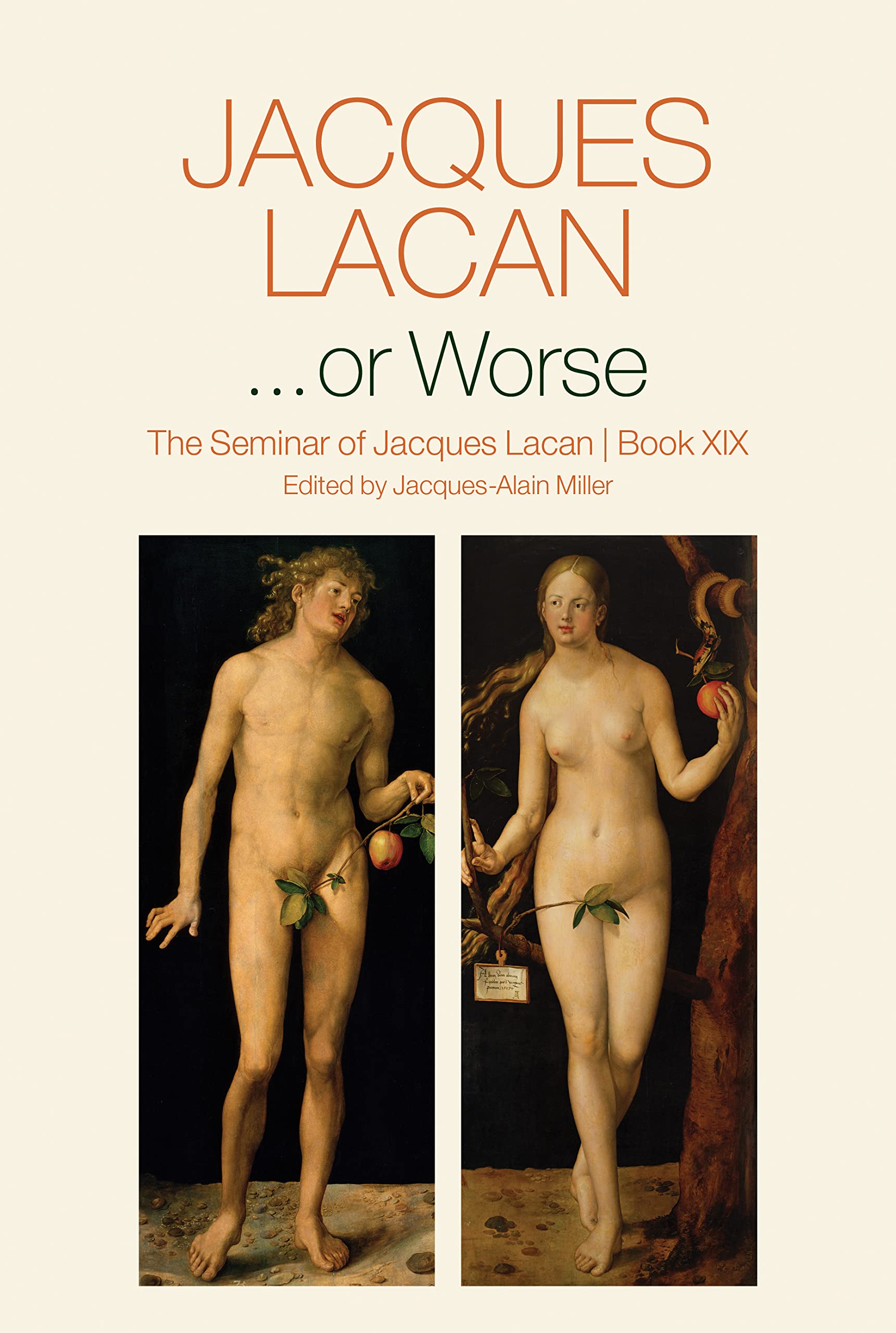 ...or Worse: The Seminar of Jacques Lacan, Book XIX (Seminar of Jacques Lacan, 19) Medicine