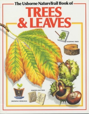 Usborne Nature Trail Book of Trees and Leaves Books