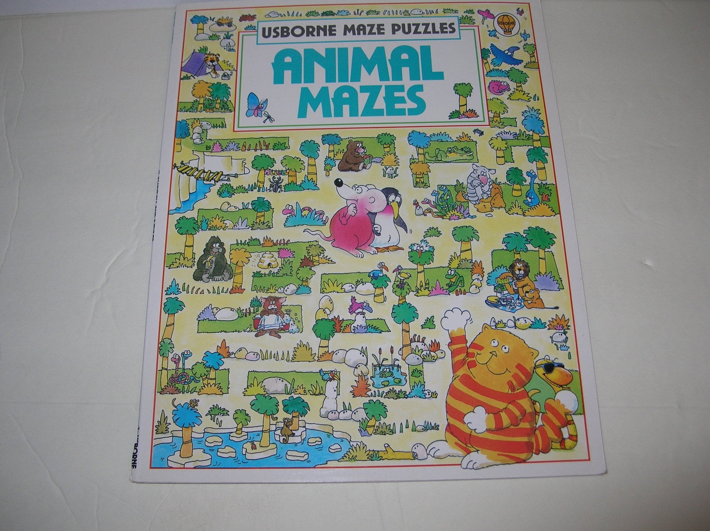 Animal Mazes (Usborne Maze Puzzles) Novels & Short Stories