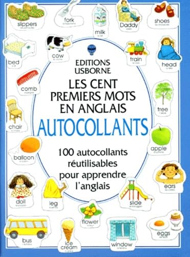 Les Cent Premiers Mots En Anglais Autocollants Books