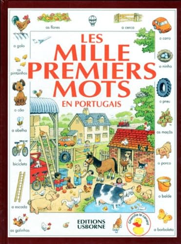 LES MILLE PREMIERS MOTS EN PORTUGAIS.: Avec un guide de prononciation simplifiée Books