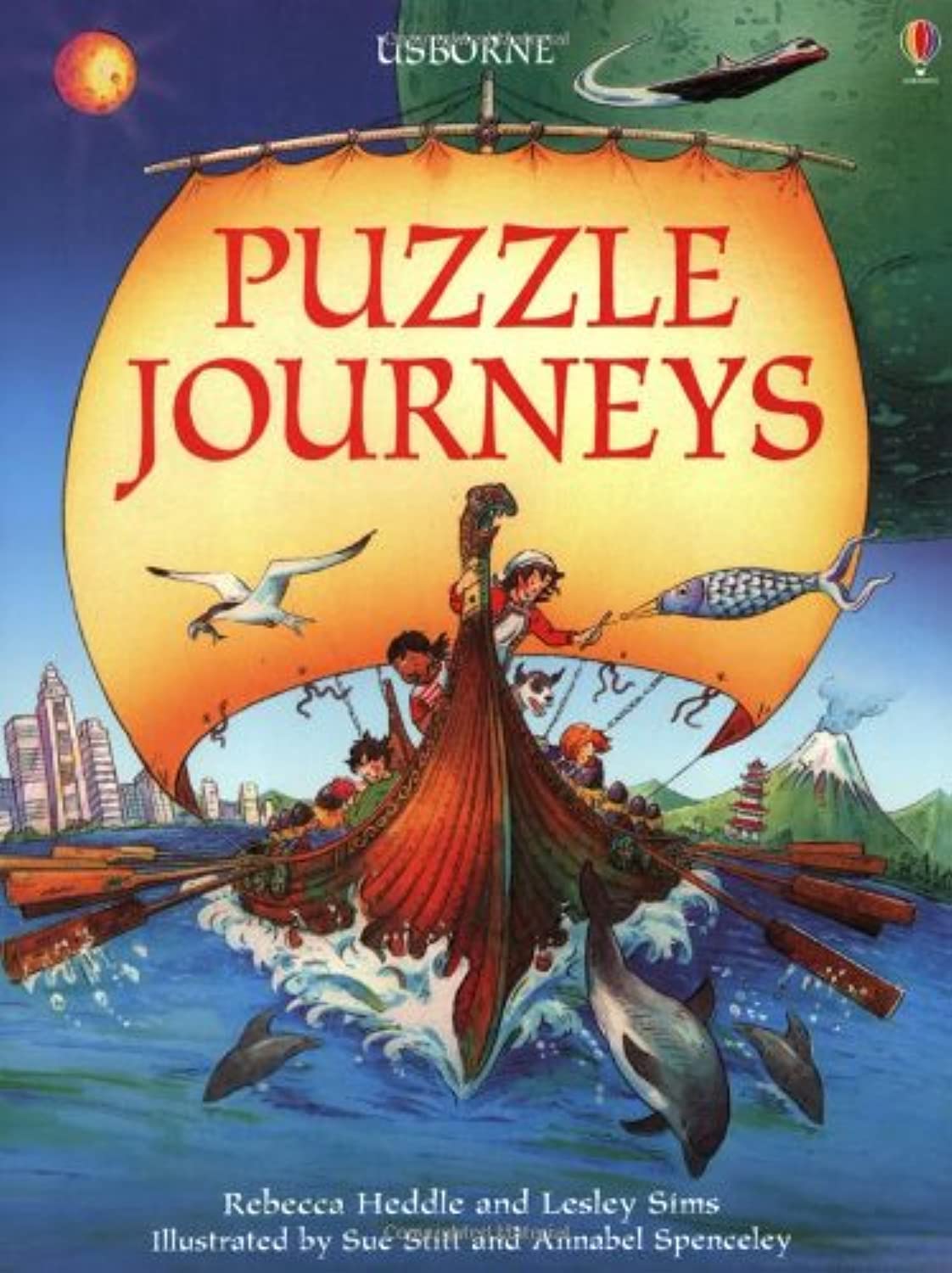 "Puzzle Journey Through Time", "Puzzle Journey Through Space", "Puzzle Journey Around the World" (Usborne Puzzle Journeys S.) Tiptoi & Games