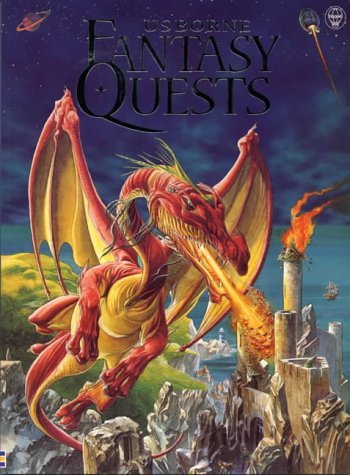 Usborne Book of Fantasy Quests (Usborne Fantasy Adventure S.) Tiptoi & Games