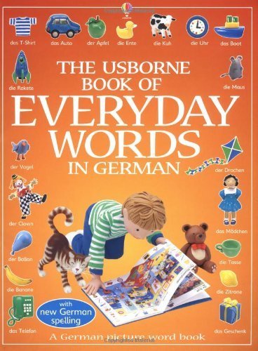 The Usborne Book of Everyday Words in German (Usborne Everyday Words) Non-fiction