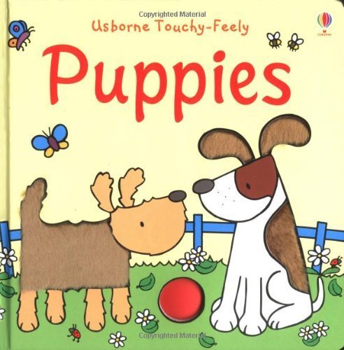 The Usborne Big Touchy Feely Book of Puppies (Touchy-Feely Board Books S.) Parents & Children
