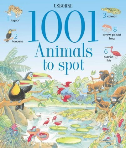 1001 Animals to Spot (Usborne 1001 Things to Spot) Tiptoi & Games