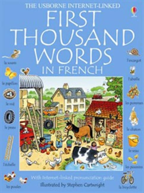 First Thousand Words In French Mini Ed book