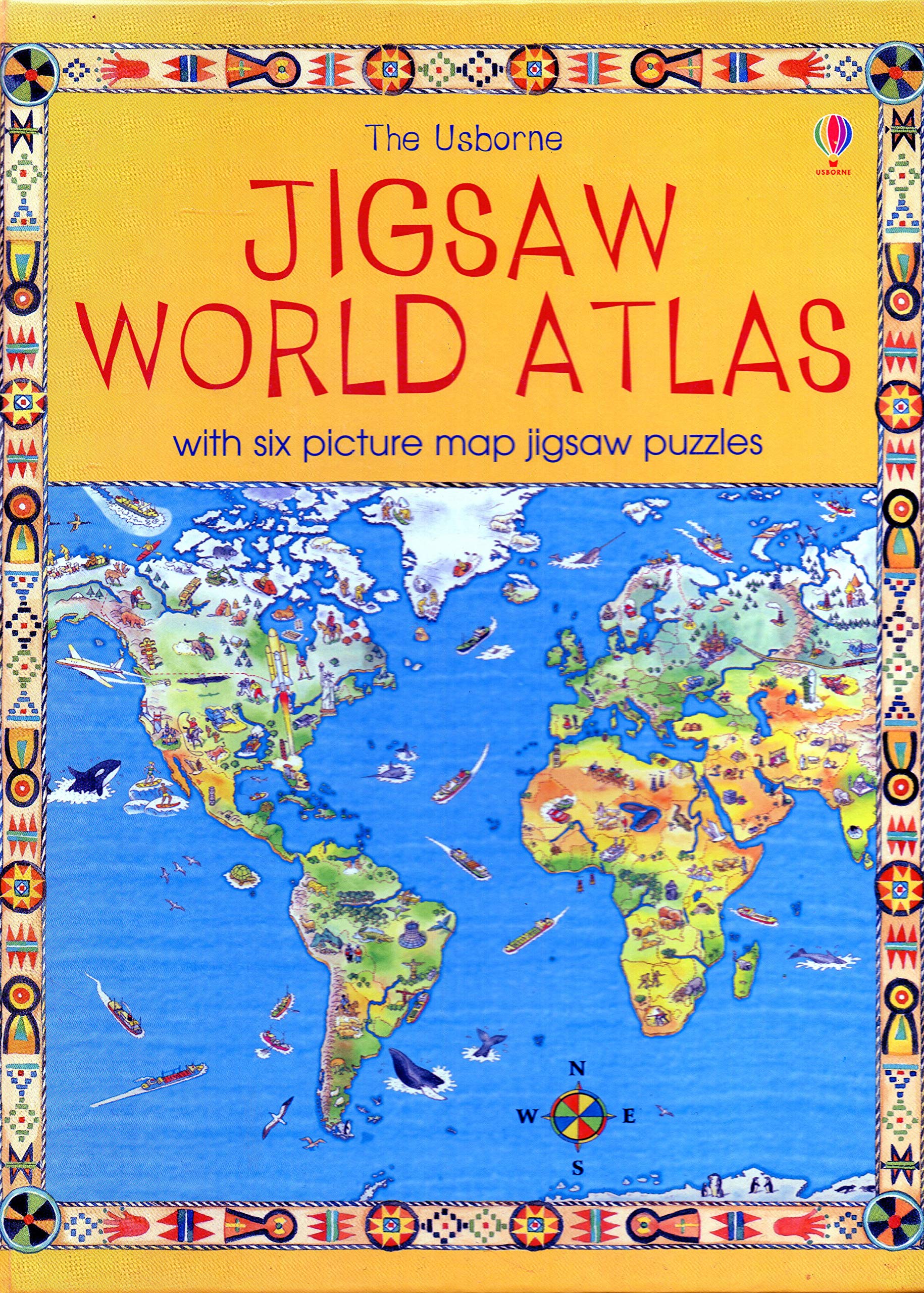 The Usborne Jigsaw World Atlas Non-fiction