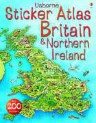 Usborne Sticker Atlas of Britain and Ireland Tiptoi & Games
