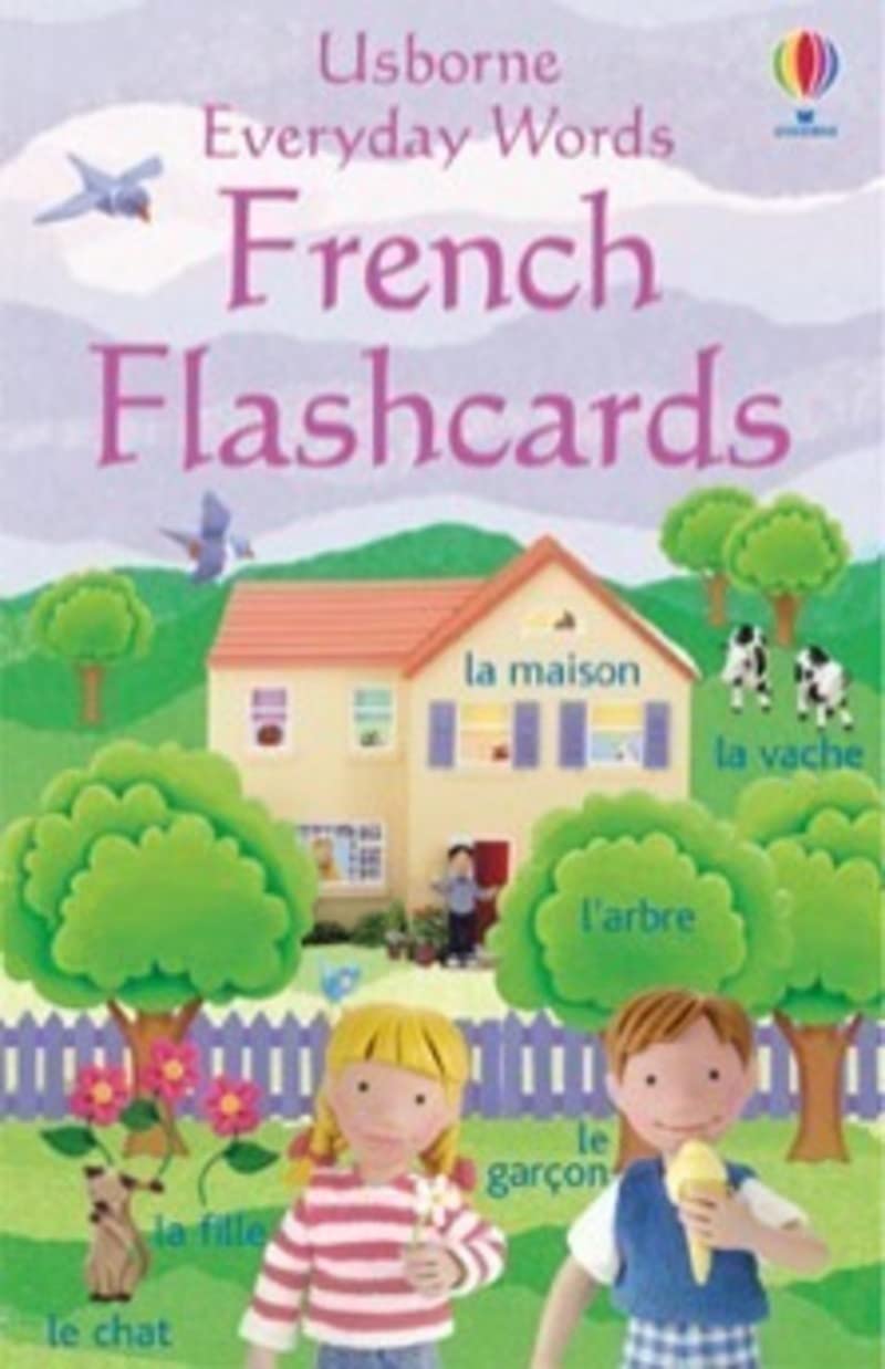 Everyday Words in French (Everyday Words Flashcards) Foreign Languages ​​& Dictionaries