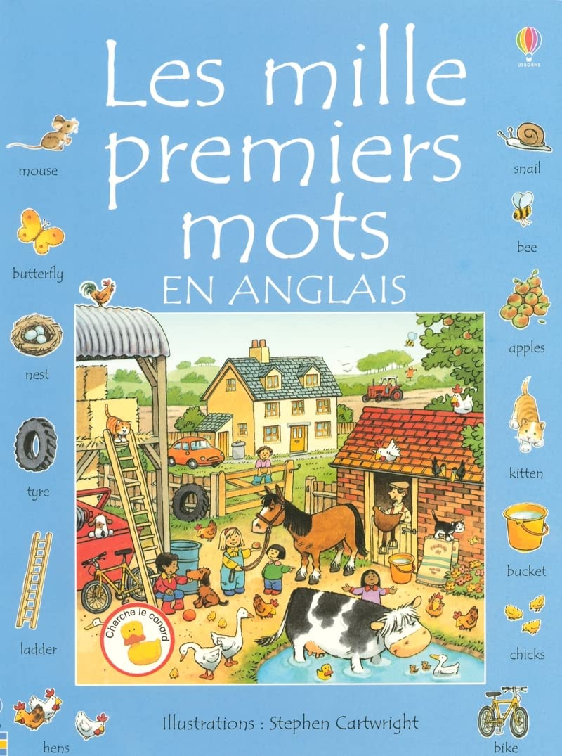 LES MILLE PREMIERS MOTS EN ANGLAIS book