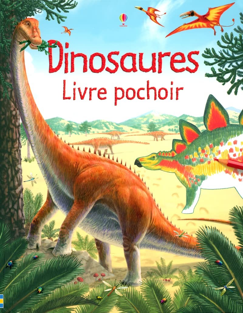 Dinosaures - Livre pochoir book