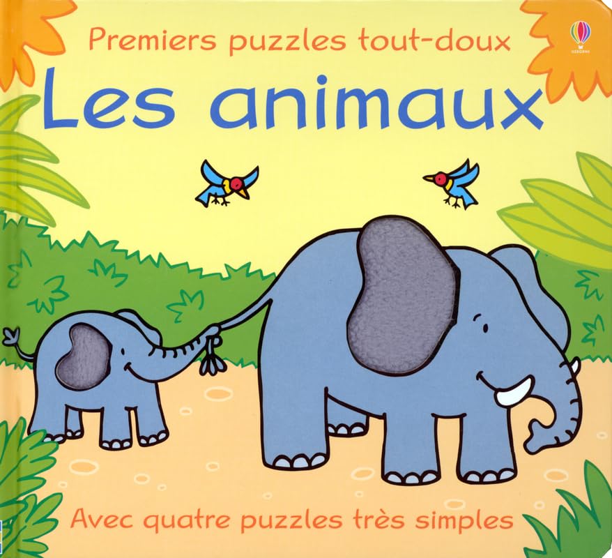 LES ANIMAUX - PREMIERS PUZZLES TOUT-DOUX book