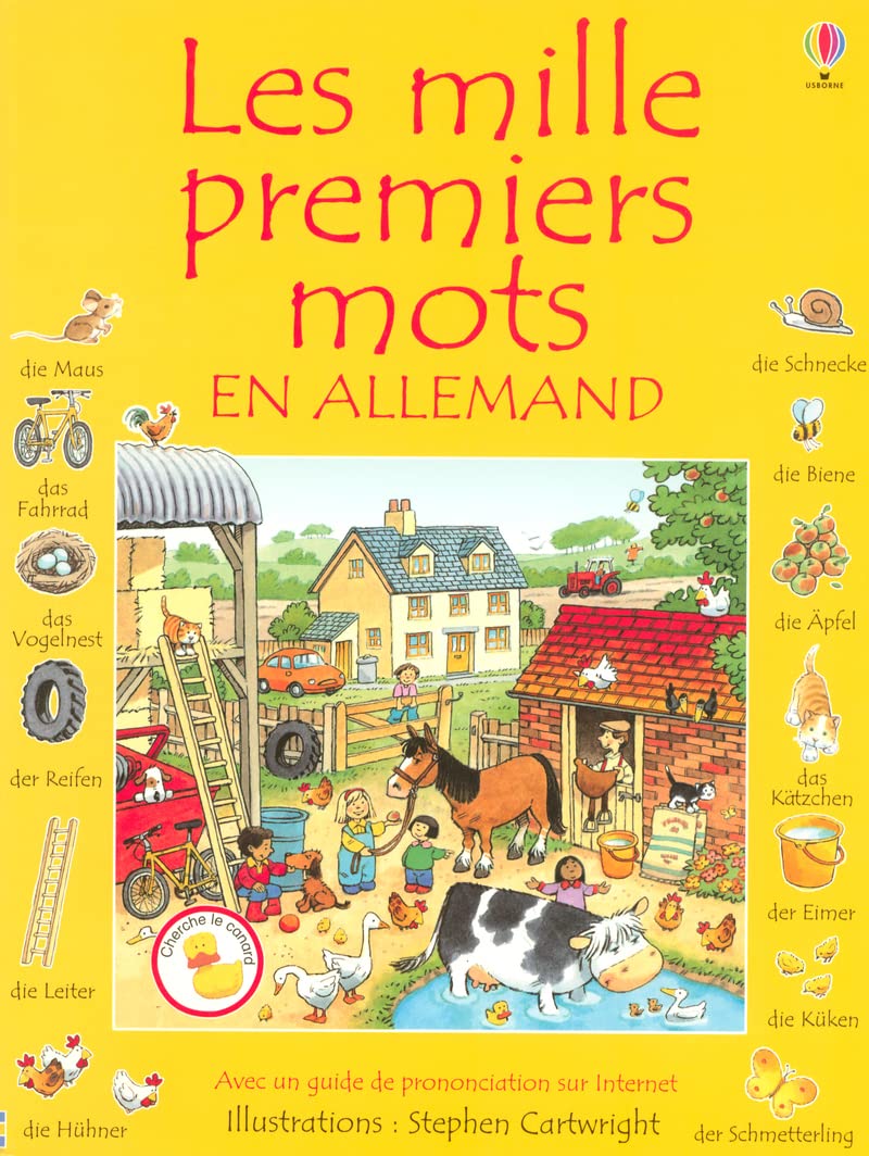 LES MILLE PREMIERS MOTS EN ALLEMAND book
