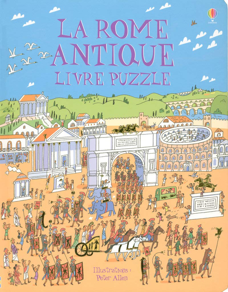 LA ROME ANTIQUE LIVRE PUZZLE book