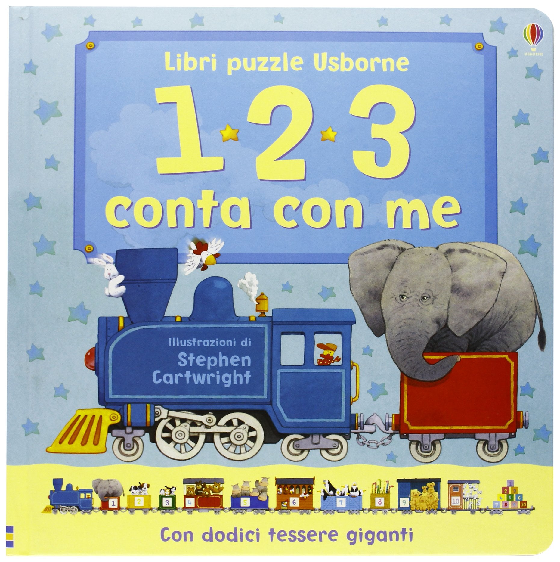 1, 2, 3, conta con me. Con dodici tessere giganti. Ediz. illustrata Non-fiction