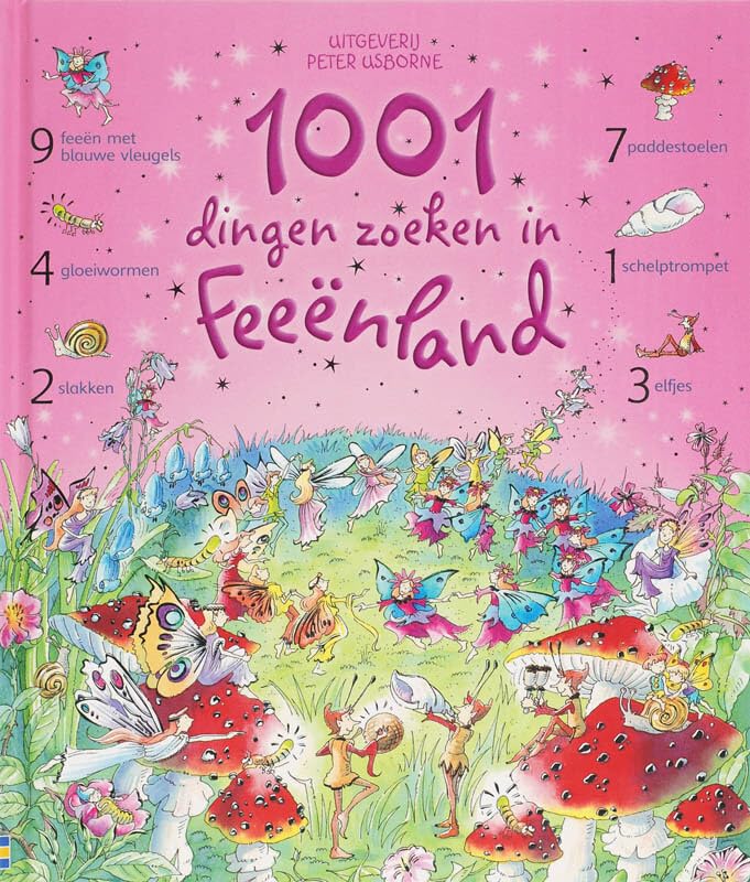 1001 dingen zoeken in feeënland book
