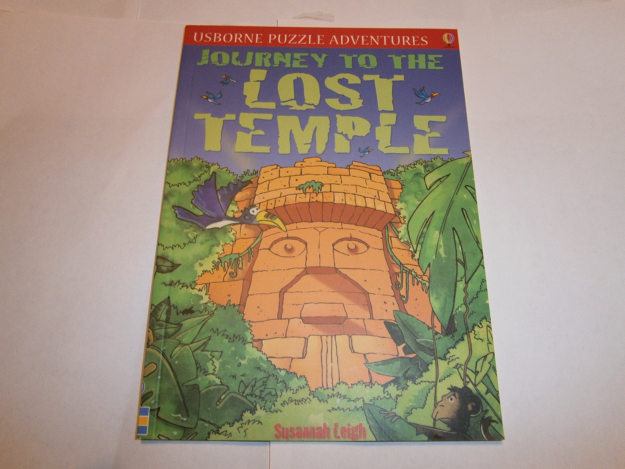 Journey to the Lost Temple (Usborne Young Puzzle Adventures S.) Tiptoi & Games