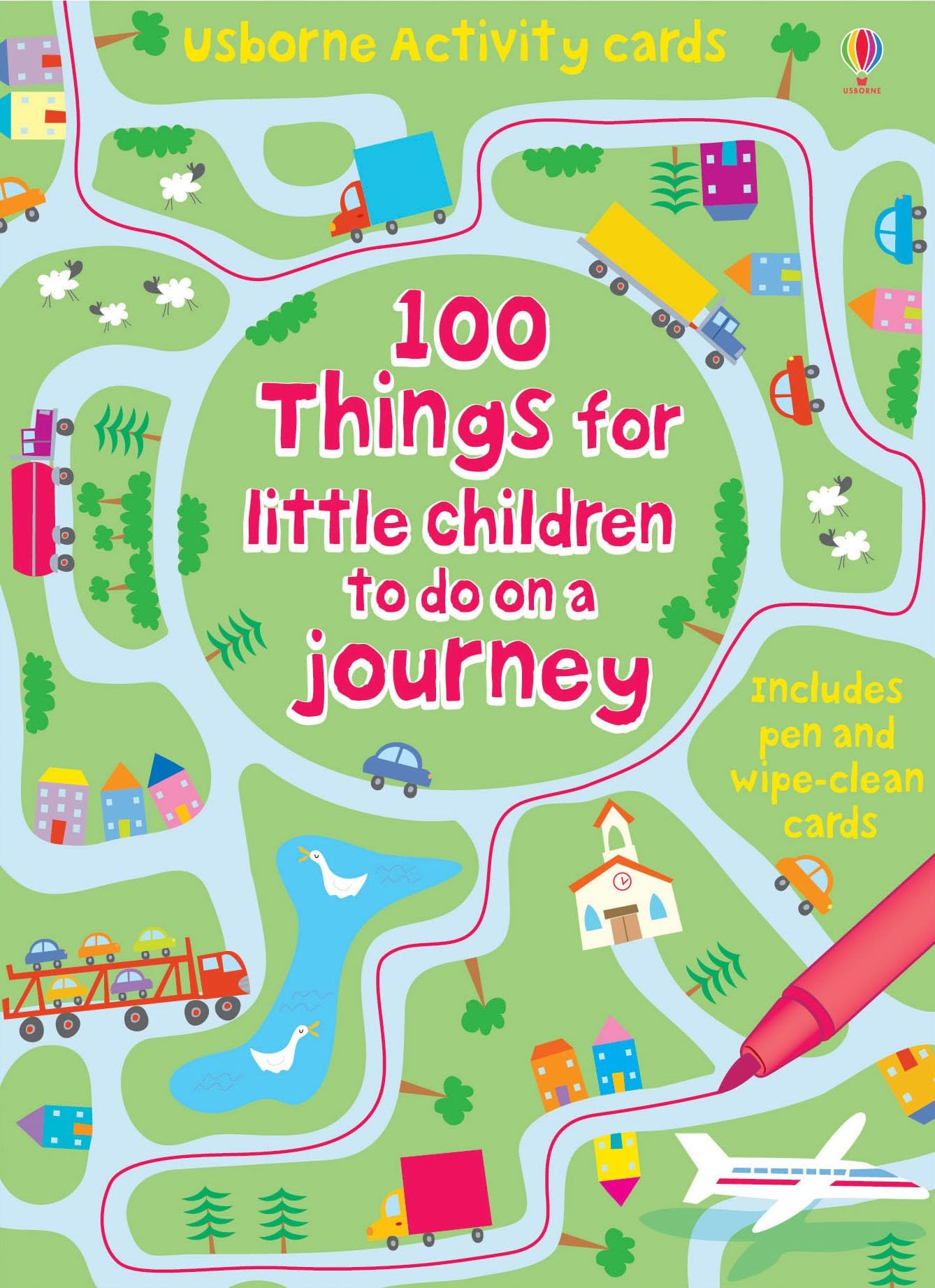 Usborne Activity Cards. 100 Things for Little Children to Do on a Journey Novels & Short Stories