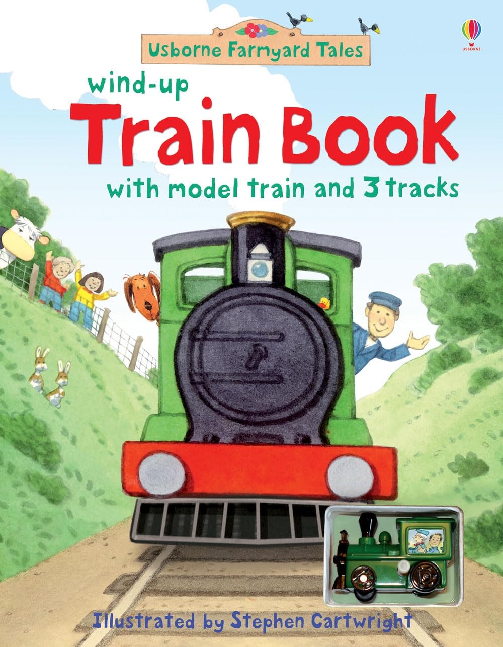 Farmyard Tales Wind-Up Train Book Tiptoi & Games