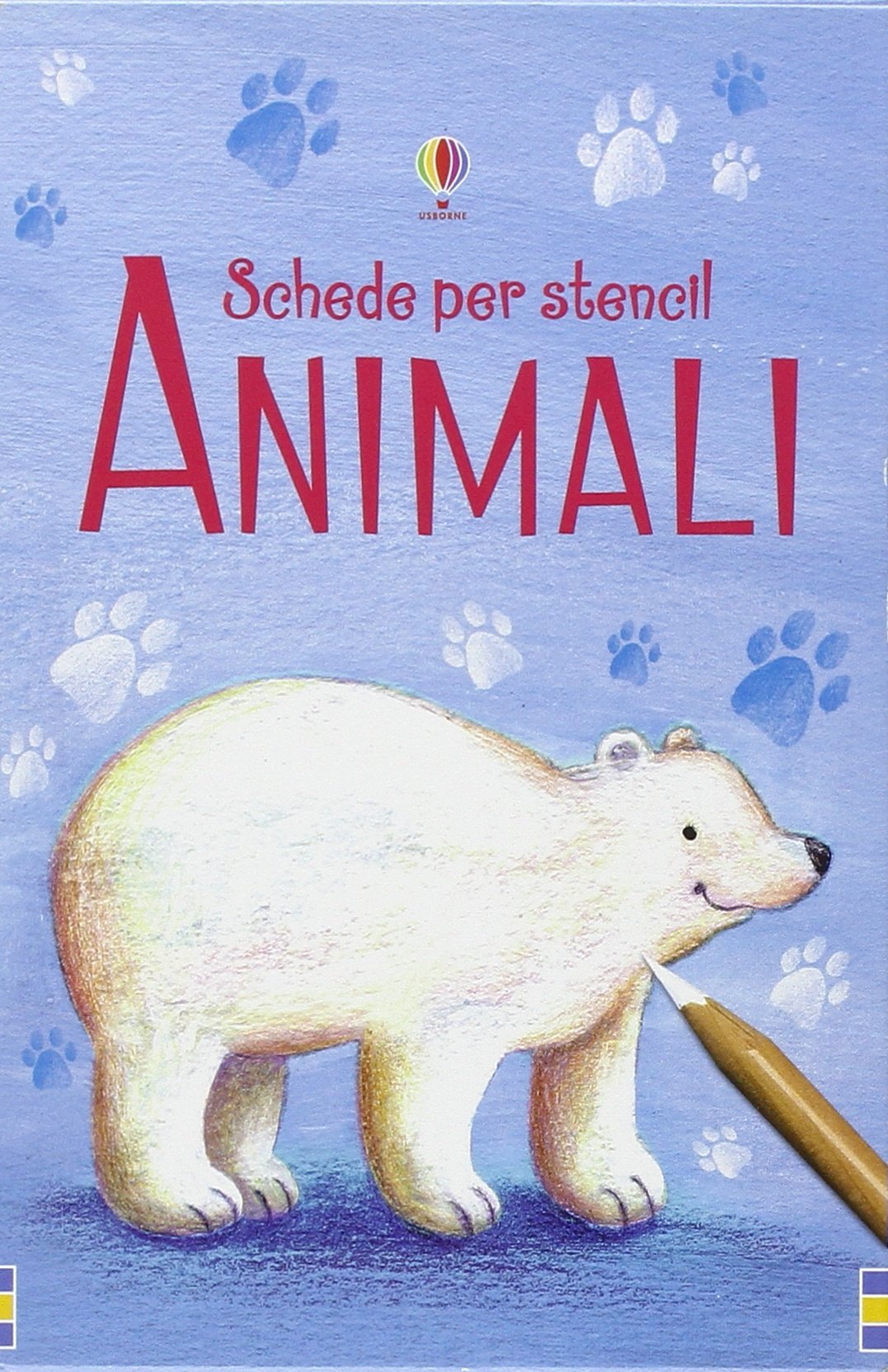 Animali. Schede per stencil. Ediz. illustrata book