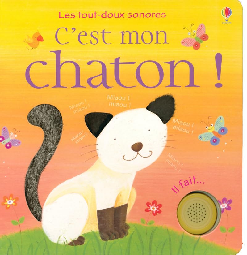 C'est mon chaton ! - Les tout-doux sonores book