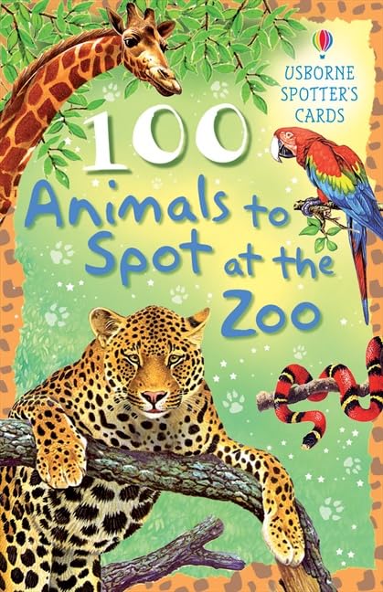100 Animals to Spot at the Zoo (Spotter's Cards) Non-fiction