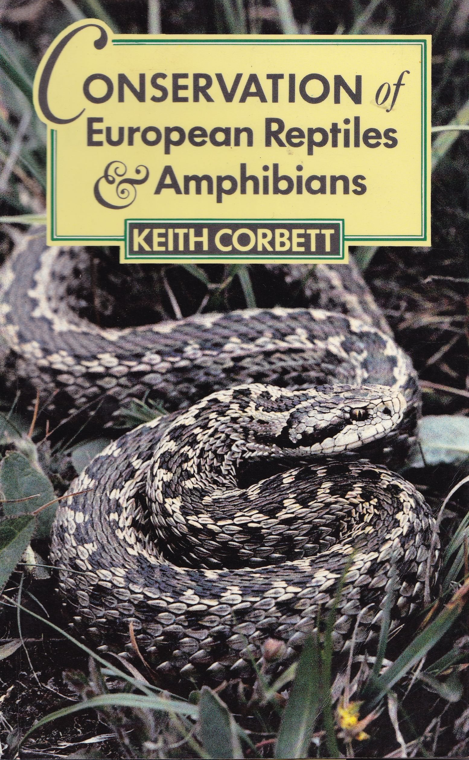Conservation of European Reptiles and Amphibians Mathematics