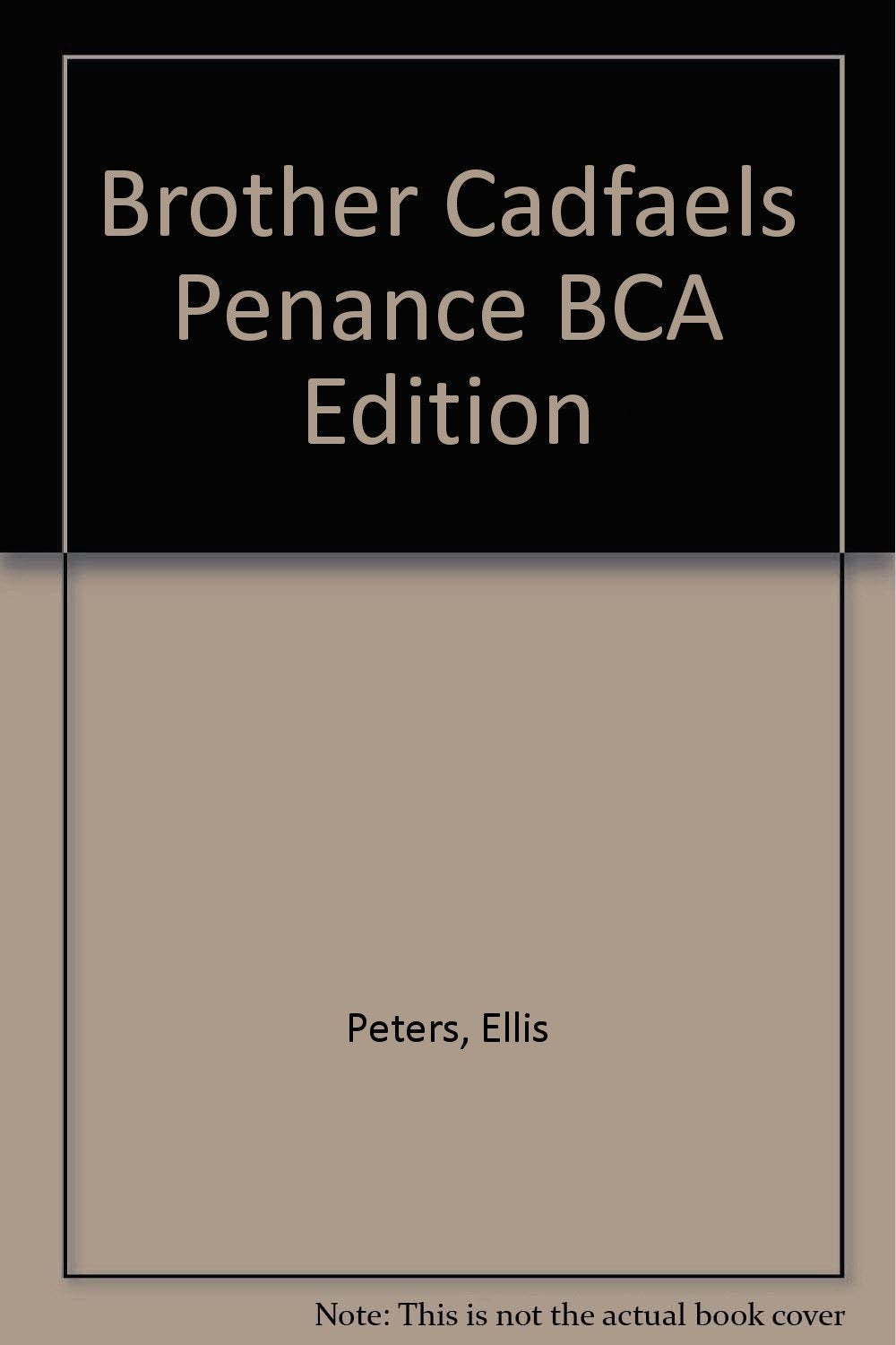 Brother Cadfaels Penance BCA Edition Books