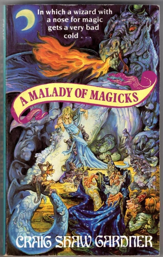 Malady of Magicks (Ebenezum trilgy) Fantasy & Sci-Fi