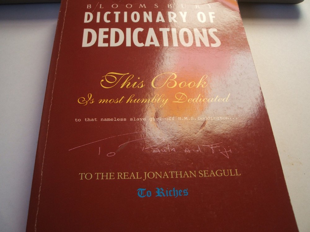 Product Image: Dictionary of Dedications