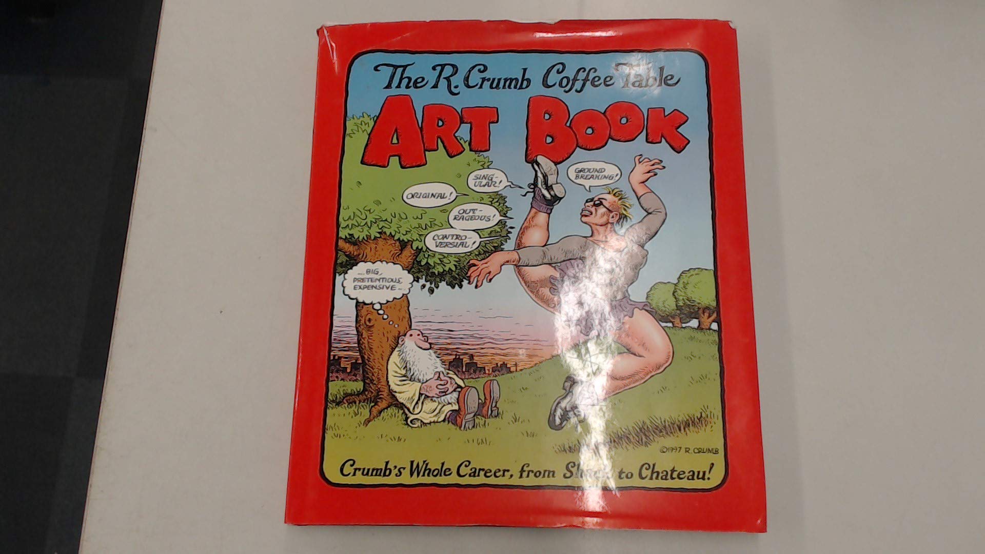 R.Crumb Coffee Table Art Book: Crumb's Whole Career, from Shack to Chateau Cartoons