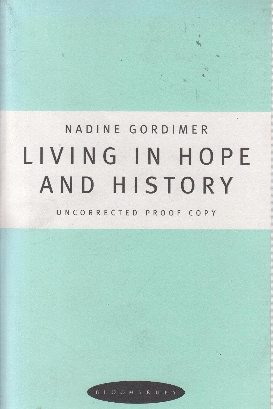 Living in Hope & History: Notes on Our Century Contemporary literature