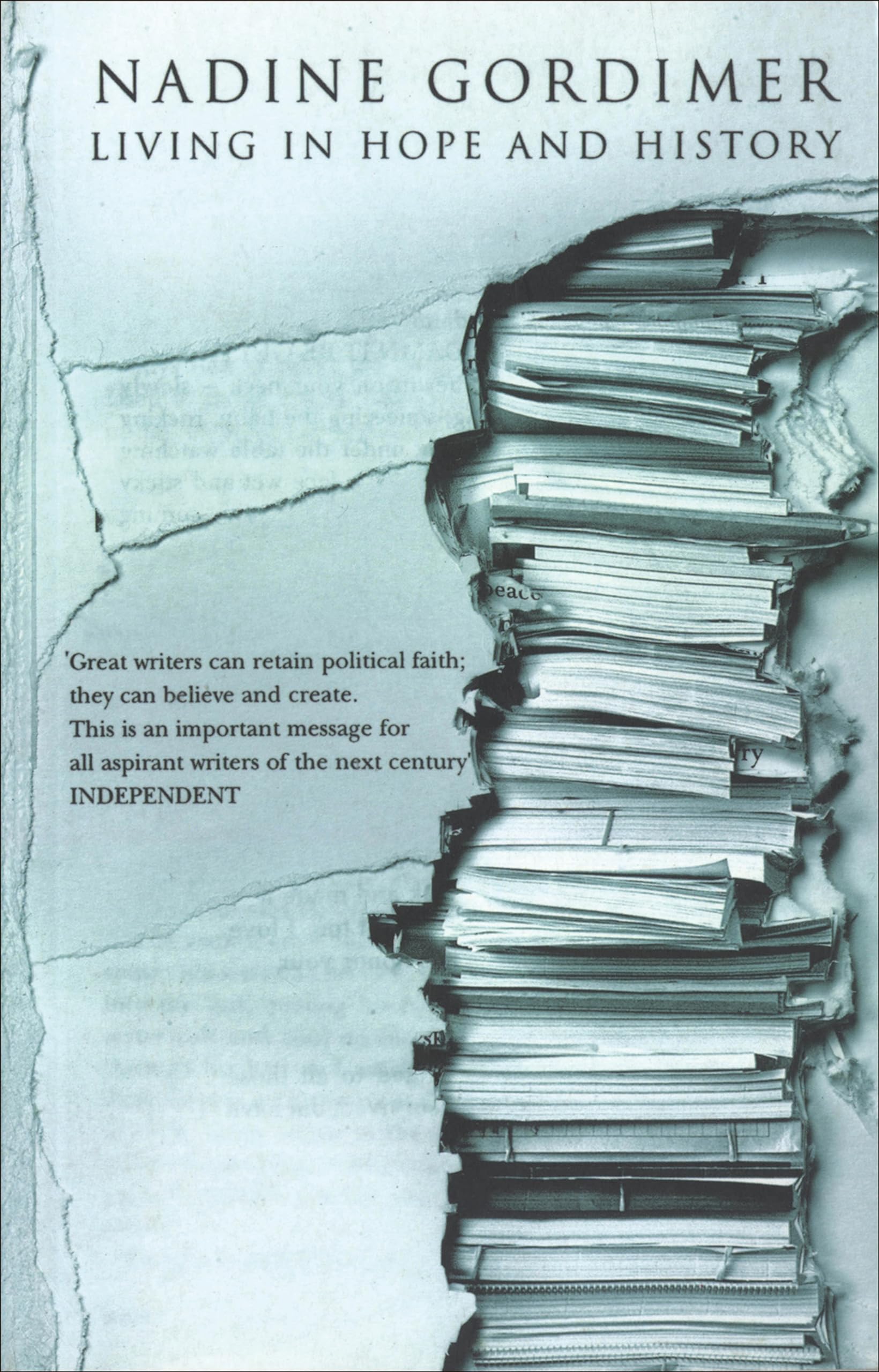 Living in Hope and History book